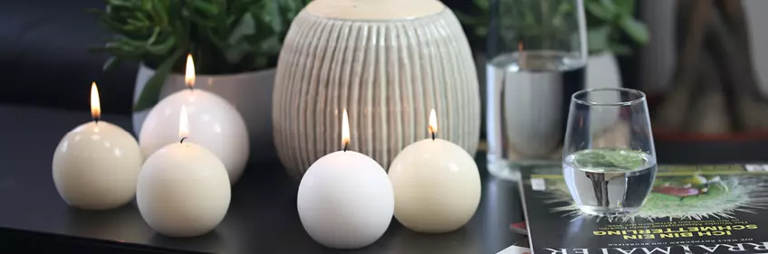 Kerzen rücken Ihr Ambiente in ein besseres Licht